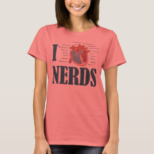 Camiseta Mim NERD do coração