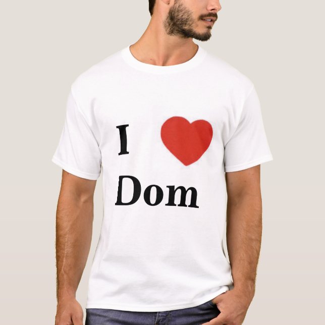 Camiseta Mim os DOM do coração (Frente)