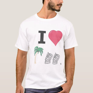 Camiseta Mim Palm Springs do cervo
