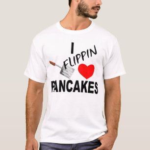 CAMISETA MIM PANQUECAS DO AMOR DE FLIPPIN