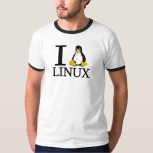 Camiseta Mim pinguim Linux 2