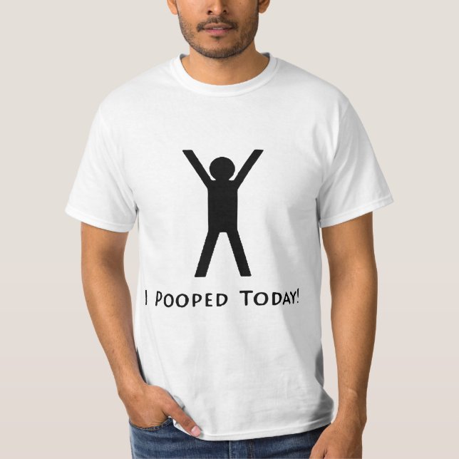 Camiseta Mim Pooped hoje (Frente)