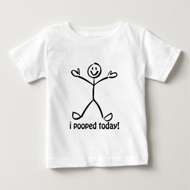 Camiseta Mim Pooped hoje (Frente)