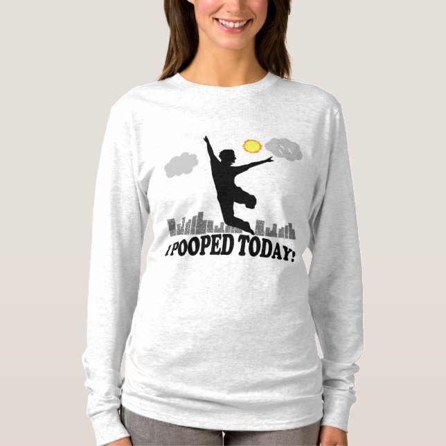 Camiseta Mim Pooped hoje (Frente)