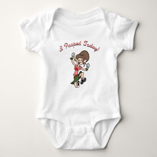 Camiseta Mim Pooped hoje! - f (Frente)