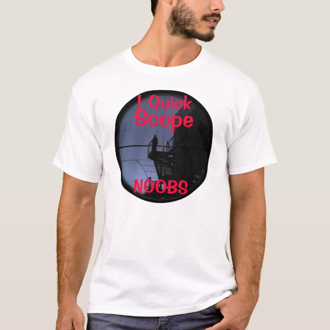 Camiseta Mim rapidamente espaço NOOBS (Frente)