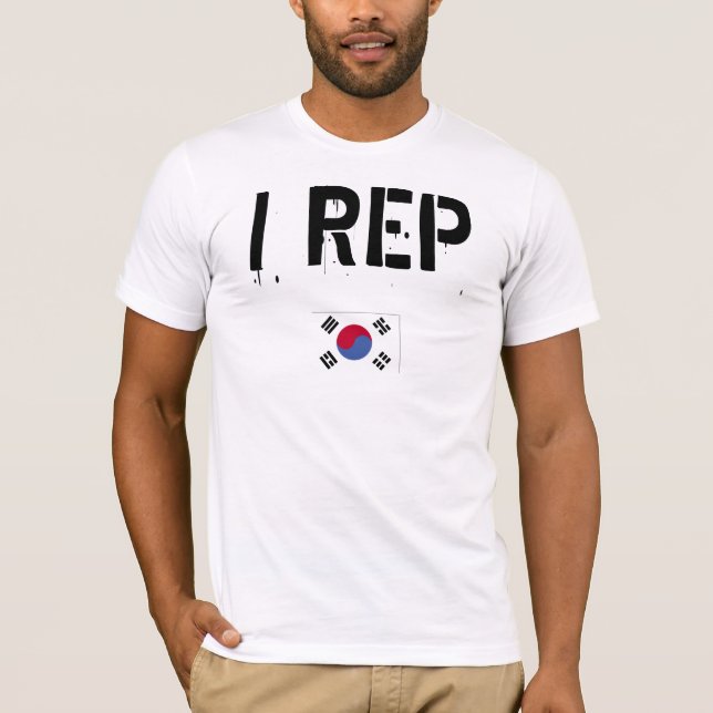 CAMISETA MIM REPRESENTANTE COREIA DO SUL (Frente)