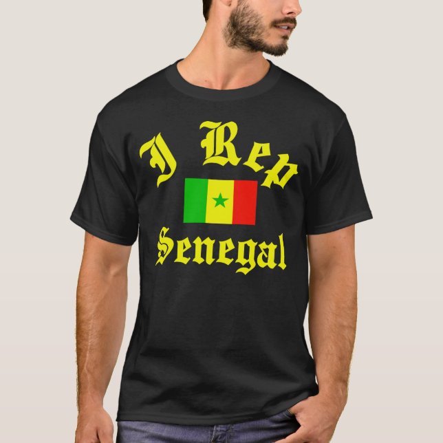 Camiseta Mim representante Senegal (Frente)