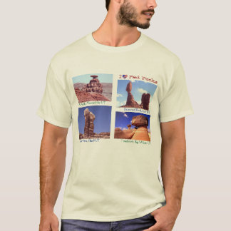 Camiseta Mim rochas do vermelho de Luv