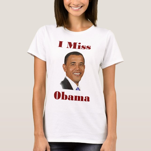 Camiseta Mim senhorita Obama (Frente)