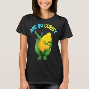 Camiseta Mim Tão Corny Milho Sueco Vegan Vegetarian Corn