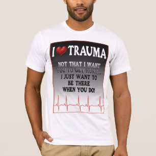 Camiseta Mim traumatismo do coração