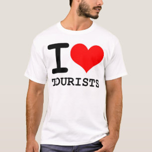 Camiseta Mim turistas [do coração]