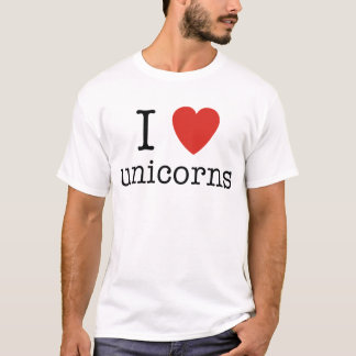 Camiseta Mim unicórnios do coração