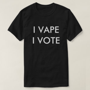 CAMISETA MIM VAPE QUE EU VOTO