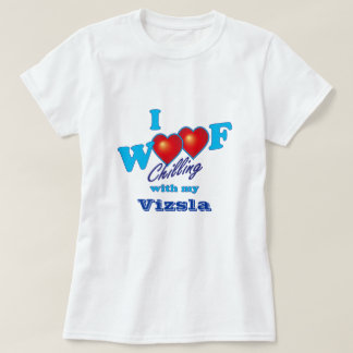 Camiseta Mim Woof Vizsla