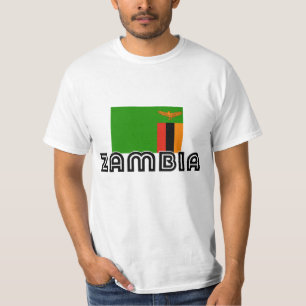 CAMISETA MIM ZÂMBIA DO CORAÇÃO