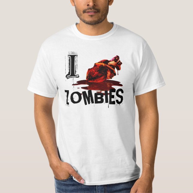 CAMISETA MIM ZOMBIS DO CORAÇÃO (Frente)