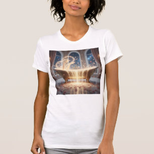 Camiseta Mimada e Banhada pela Abundância Feminino Divino