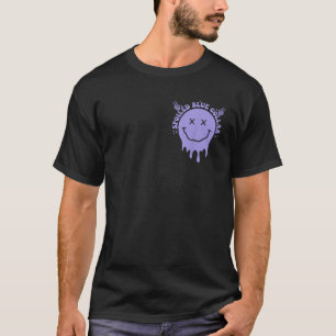 Camiseta Mimado Pelo Meu Colarinho Azul Dois Lados