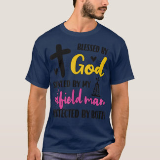 Camiseta Mimado Por Meu Trabalhador Do Oilfield Man Husband