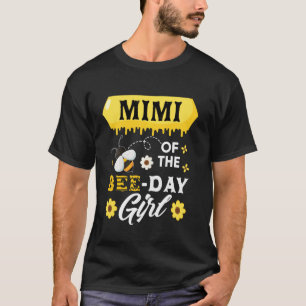 Camiseta Mimi Da Abelha Aniversário Da Família Cozinhando