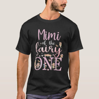 Camiseta Mimi da Fada Uma Avó Festa de 1º Aniversário