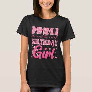 Camiseta Mimi Da Família Da Menina De Aniversário Nk Coquet