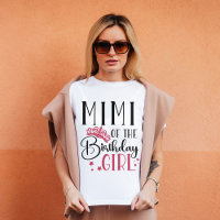 Mimi da família de namorados da garota de aniversá