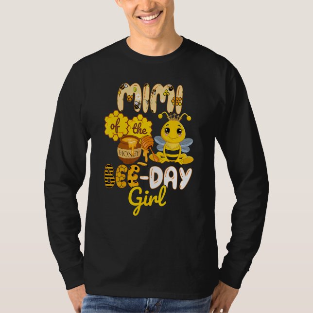 Camiseta Mimi Da Festa de aniversário Das Abelhas (Frente)
