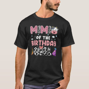 Camiseta Mimi Da Garota De Aniversário Fazendo Barnyard Bir