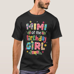 Camiseta Mimi Do Aniversário Da Festa Da Família Hawaii