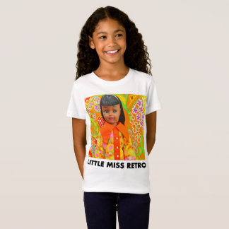 Camiseta Mimi Flor de Poder e Laranja Multi Paisley