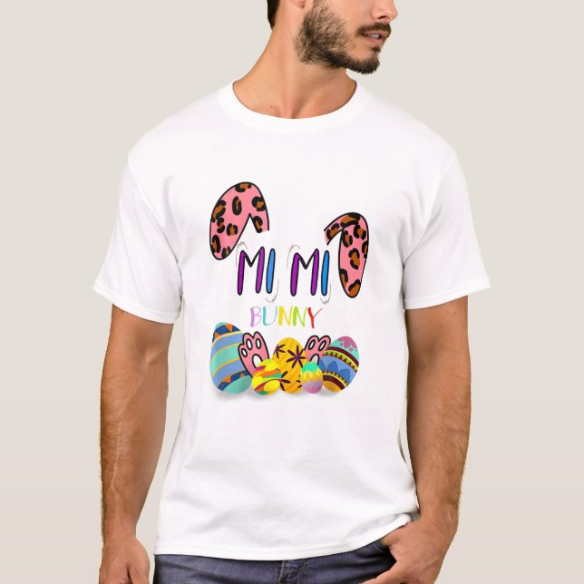 Camiseta Mimi Lepard Coelhinho Orelha Dia do Felz pascoa (Frente)
