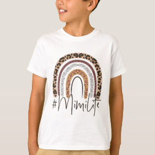 Camiseta Mimi Life Avó Cheetah Leopardo Natal