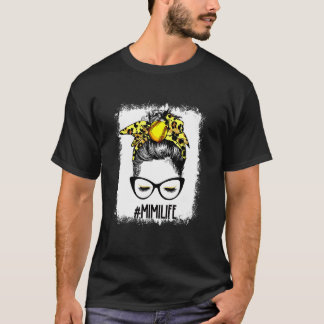 Camiseta Mimi Mimi Mensageiro Dia do Jogo do Softball Sangr