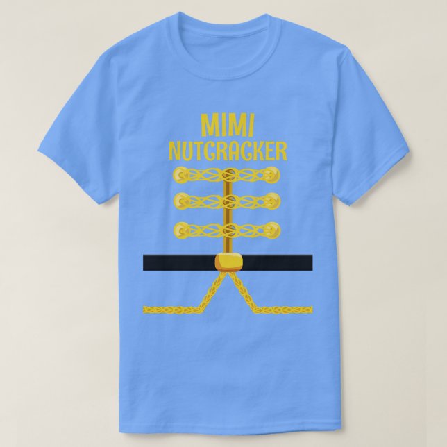 Camiseta MIMI Nutcracker Matching Family Natal 2 (Frente do Design)