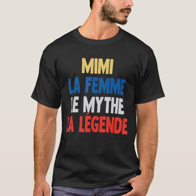 Camiseta Mimi O Mito A Lenda de Mimi (Frente)