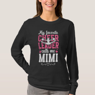 Camiseta Mimi Orgulhosa Torcedora Mimi de uma líder de torc