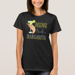 Camiseta Mimi Precisa De Um Coquetel Dia de as mães Margari