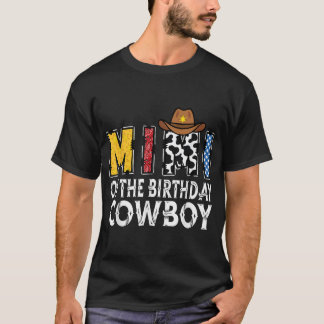 Camiseta Mimi primeiro aniversario Cowboy Ocidental