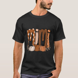 Camiseta Mimi Pumpkin Halloween Ação de Graças Vovó Caiu L