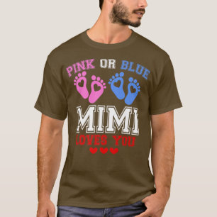 Camiseta Mimi Rosa Ou Azul Te Ama Sexo Reveal Premium