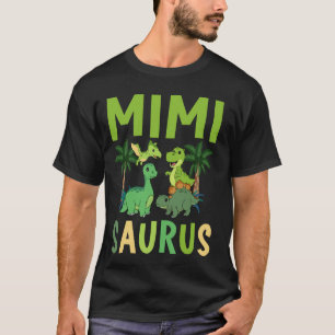 Camiseta Mimi Saurus Dinossauro Aniversário Menino Menina F