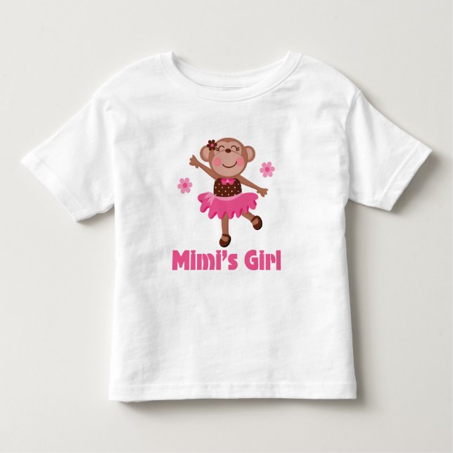 Camiseta Mimis Girl Monkey (Frente)