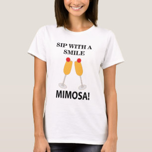 Camiseta Mimosa Beba Com Um Sorriso Mimosa