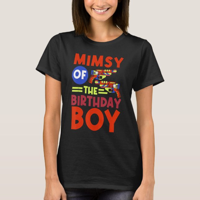 Camiseta Mimsy Da Festa De Batida Do Baile Do Aniversário (Frente)
