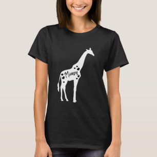 Camiseta Mimsy Giraffe Avós Dia Safari Zoo Avô