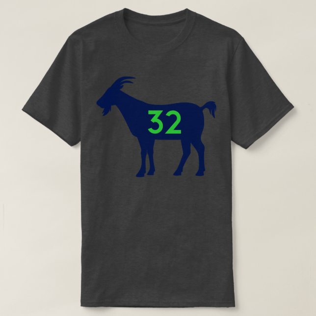 Camiseta MIN GOAT 32 Branco (Frente do Design)