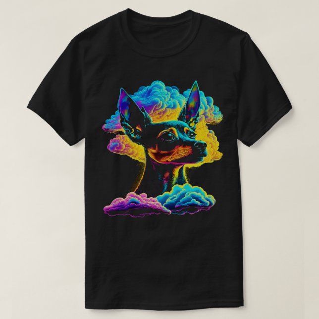 Camiseta Min Pin Lover 3 (Frente do Design)